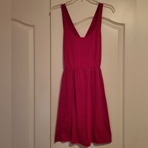 Arizona Jean Company Pink V-Neck Sundress/ Beach Cover Up